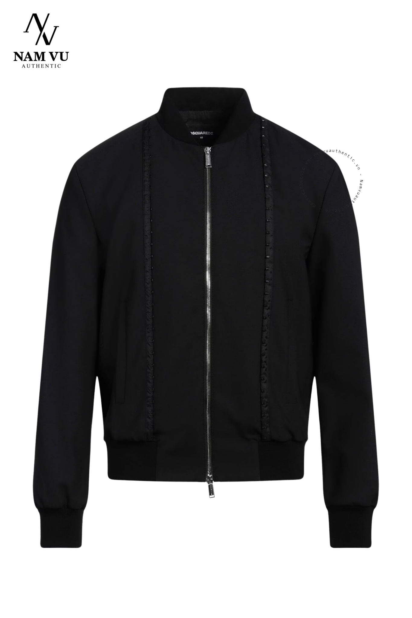 AKDSQ Dsquared2 bomber all black s71an0500