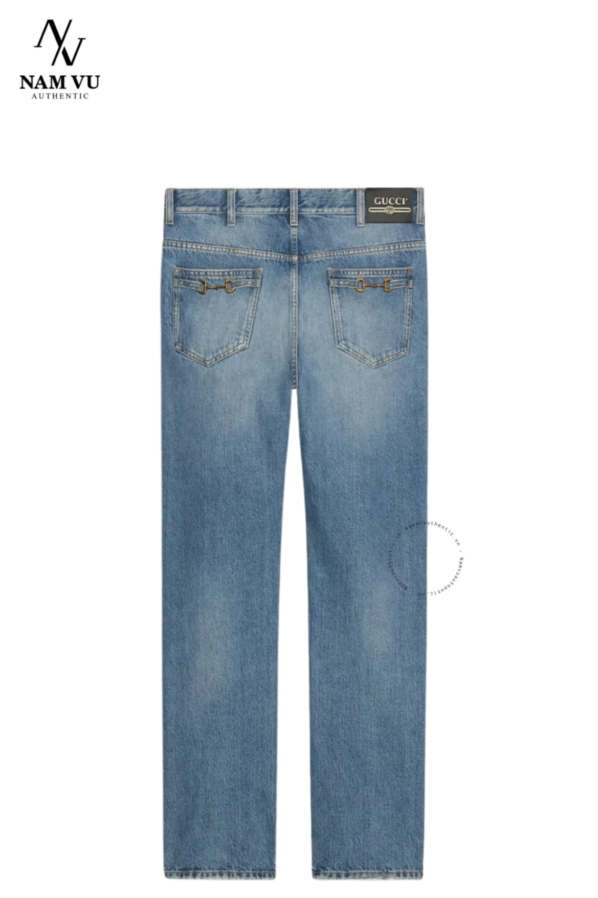 QJGC Gucci horsebit jeans 675701 XDBQ4