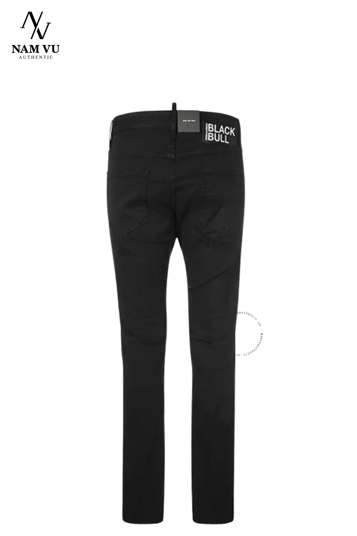 QJDSQ All black rách mài S74LB0937
