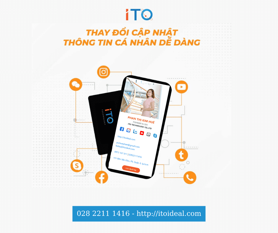 Danh thiếp thông minh Ideal namecard