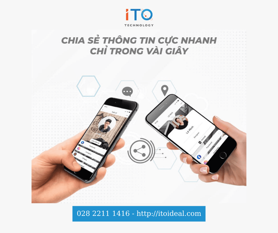 Ideal namecard chia sẻ thông tin nhanh chóng