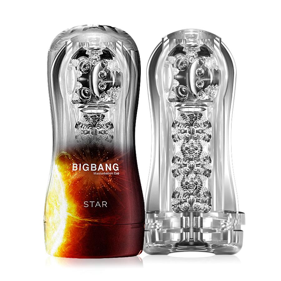 Cốc thủ dâm Big Bang Star trong suốt nhiều gai