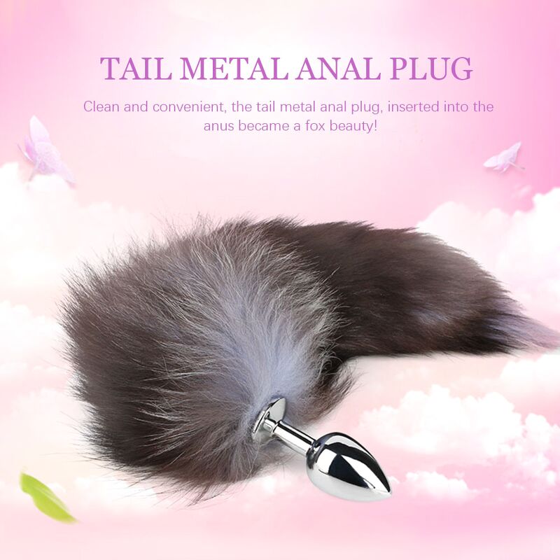 Đuôi cáo SM plug inox cực xịn Mizzzee