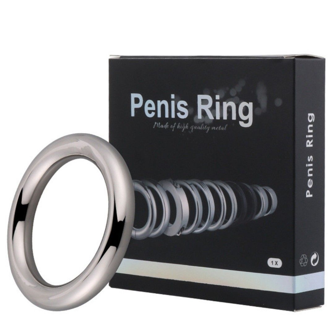 Vòng đeo dương vật inox không gỉ bản mỏng siêu sáng