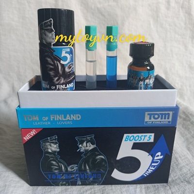 Popper Tom Of Finland xanh nguyên set