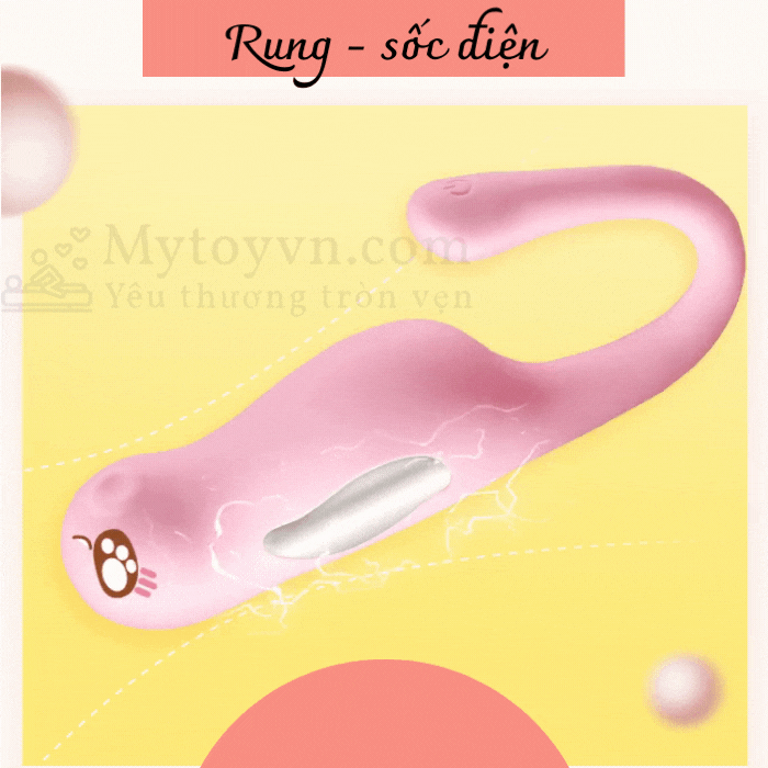 Trứng rung kết hợp sốc điện cảm giác mạnh MizzZee