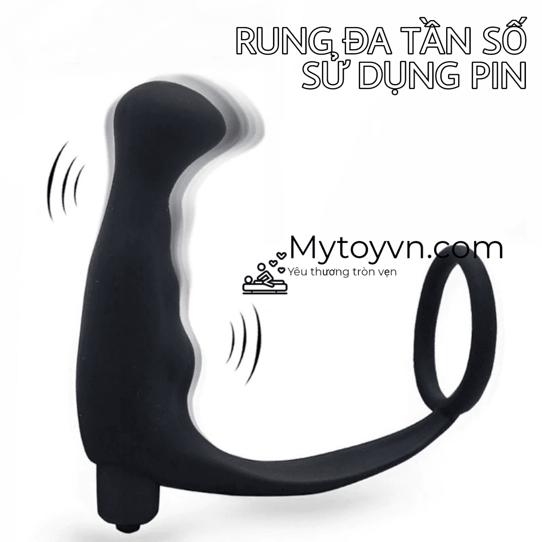 Plug rung đa tần số cho hậu môn 10 chế độ
