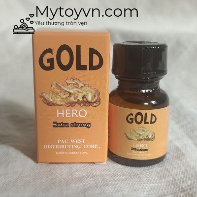 Popper Hero Gold 10ml hiệu năng ổn định