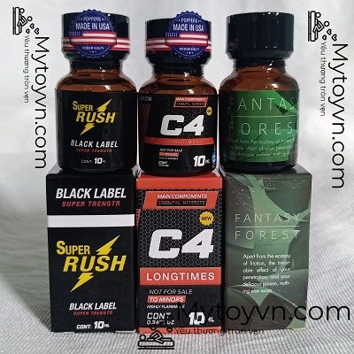 Bộ tam hạp: Popper Super Rush kèm C4 cam và Fantasy Forest