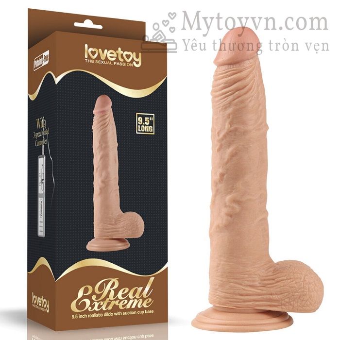 Dương vật giả Lovetoy Real Extreme Dildo 9.5 Inch