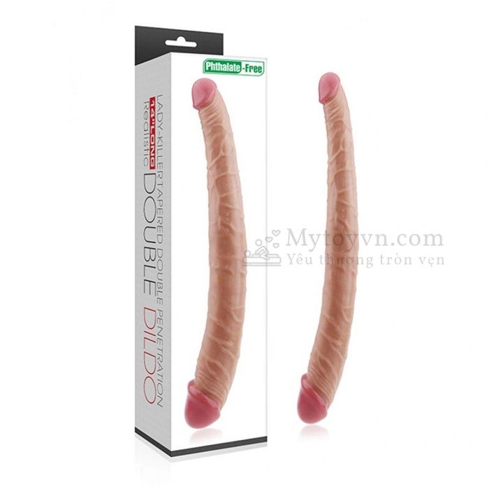 Dương vật giả hai đầu cao cấp Lovetoy 14 inch cực khoái