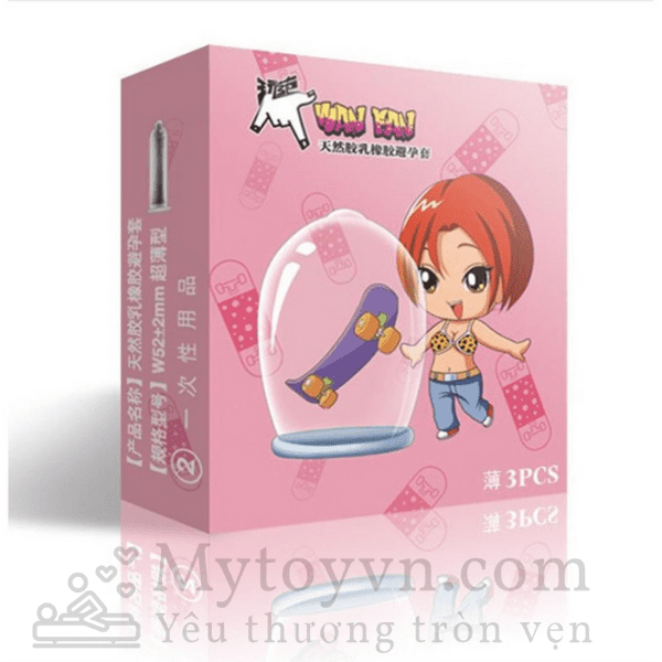 Bao cao su siêu mỏng Sexy Girl Wan Fan