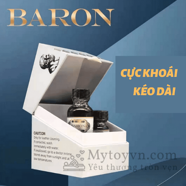 Popper Baron Classic mạnh mẽ đê mê công nghệ mới