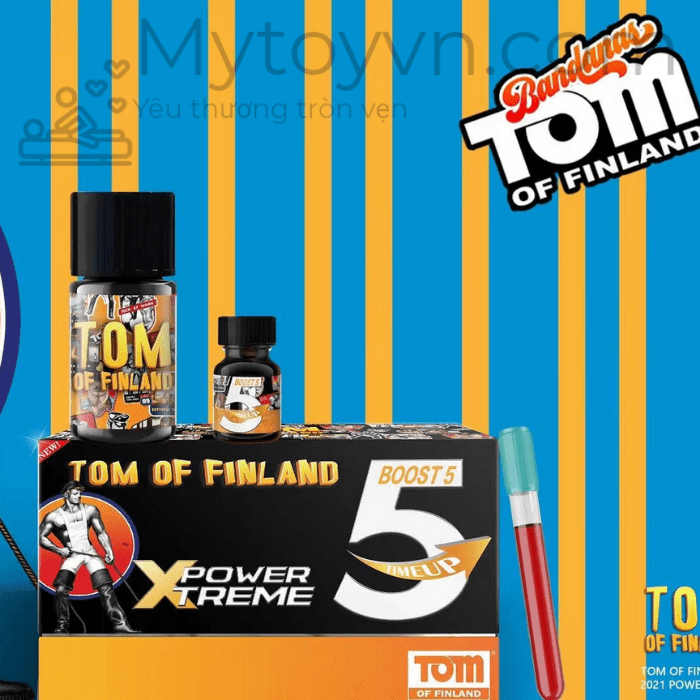 Popper Tom Of Finland 5 Up sắc màu phê pha 50ml
