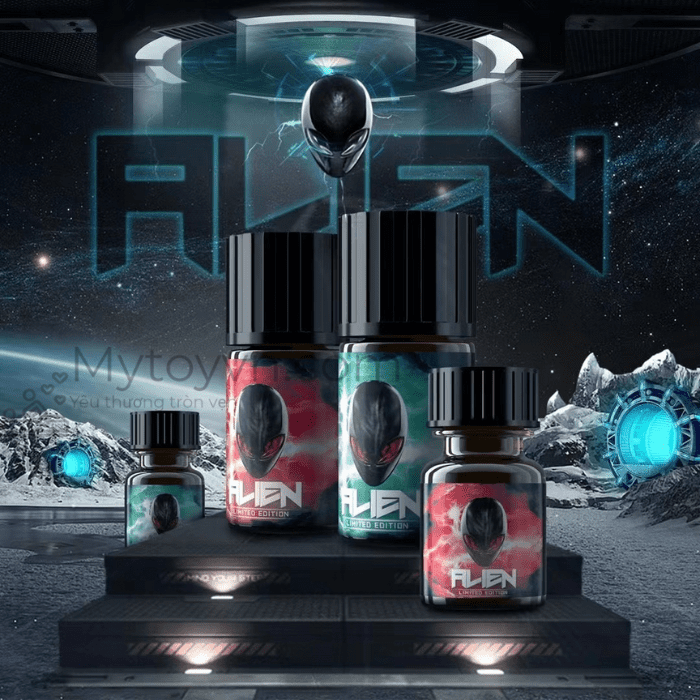 Popper Alien 50ml phiên bản cao cấp kèm gel giảm đau