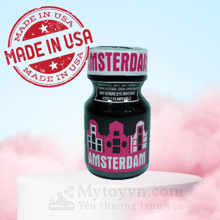 Amsterdam Poppers 10ml - Made In Usa