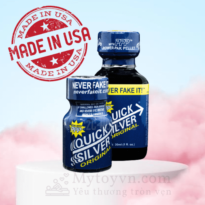 Quicksilver Poppers by PWD - Original Strength