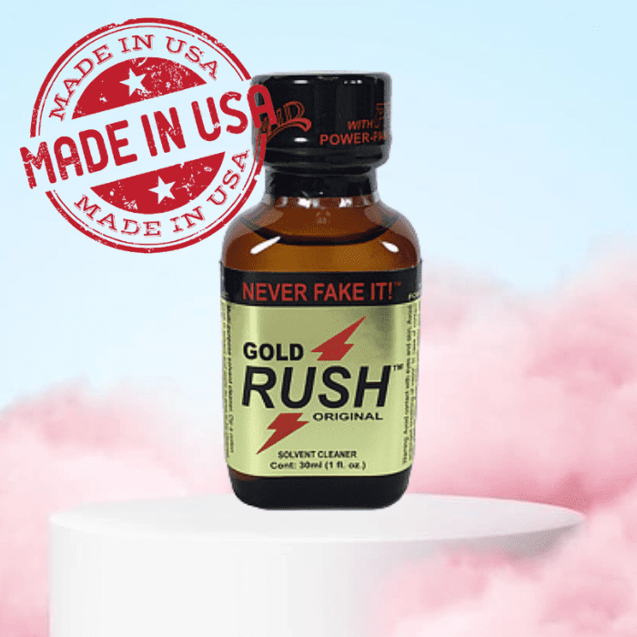 Gold Rush Poppers by PWD - Original Strength