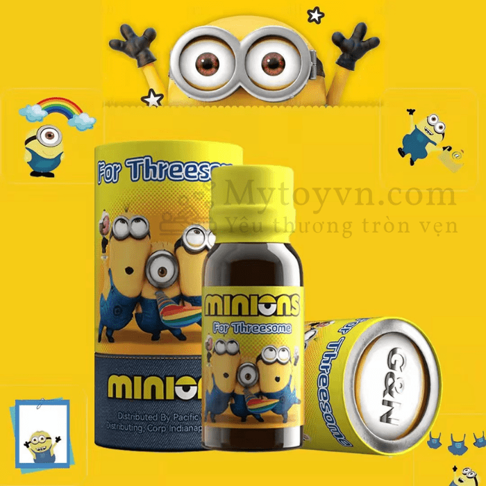Popper tăng hưng phấn Minions For Threesome