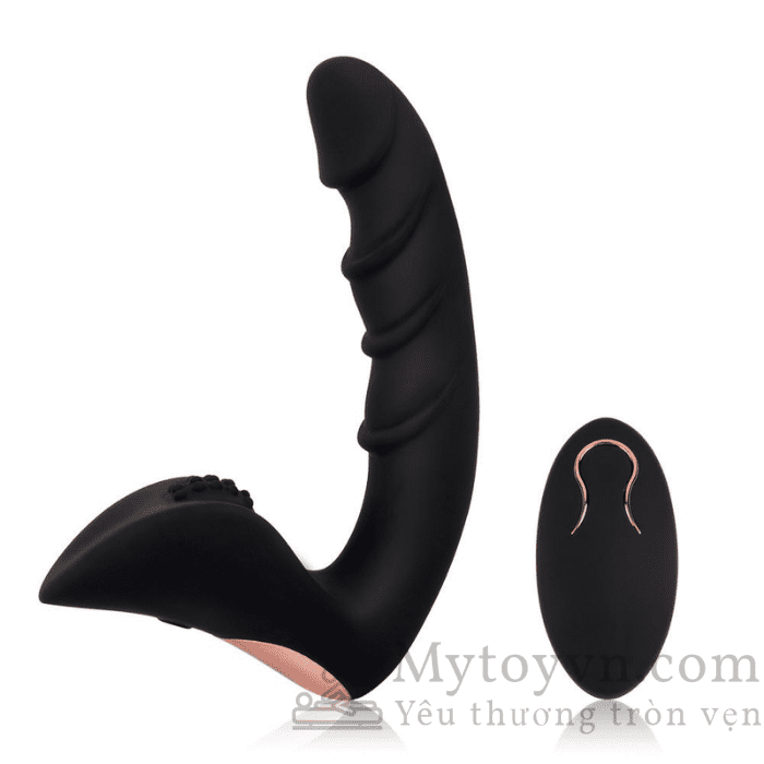 Plug rung massage hai lõi rung đa tần số điều khiển từ xa