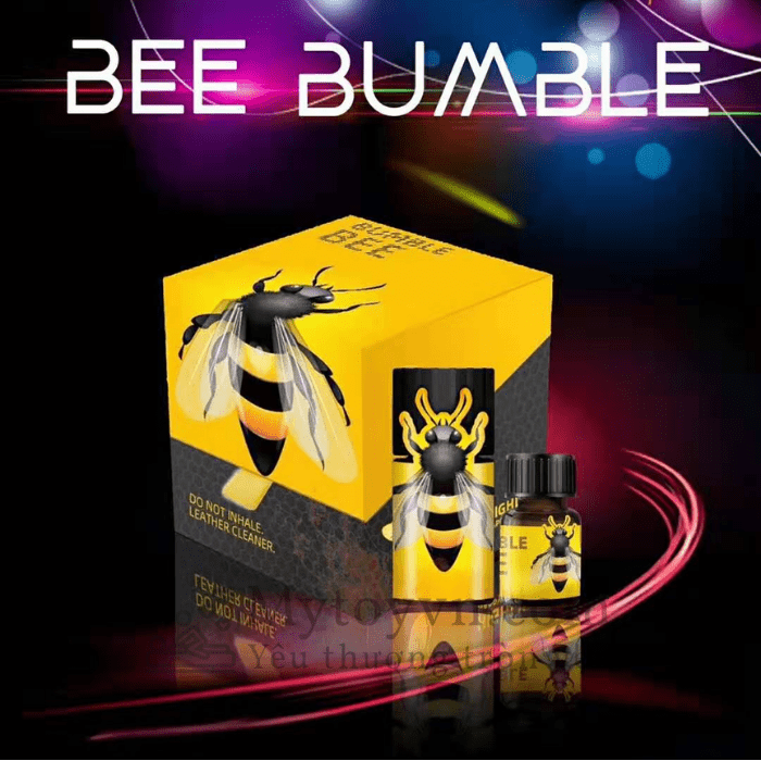 Popper tăng hưng phấn Bumble Bee 50ml mạnh mẽ đê mê