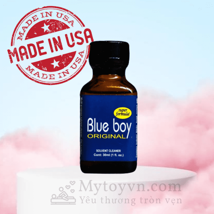 Blue Boy Poppers 30ml - Made In Usa