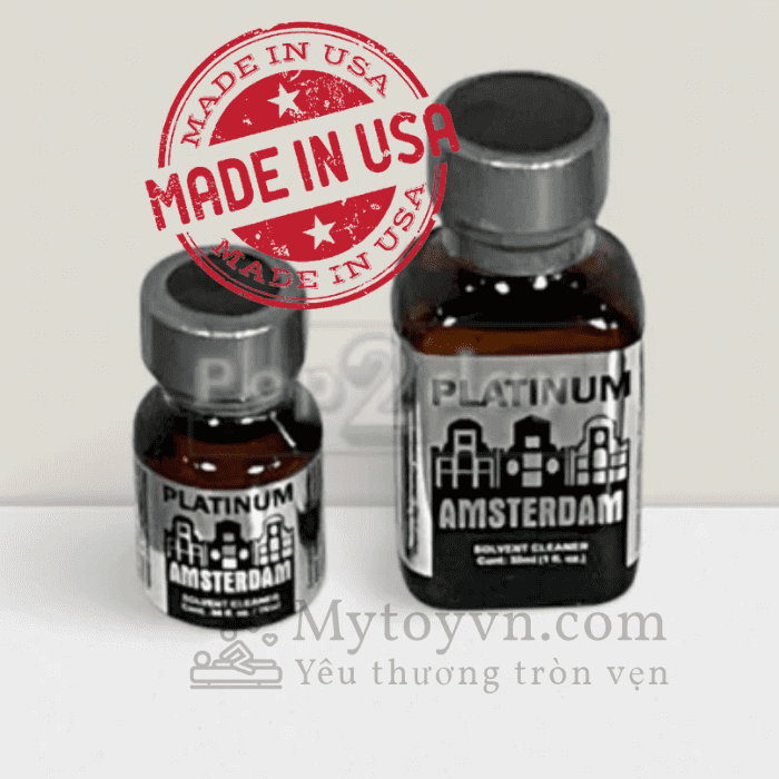Amsterdam Platinum Poppers - Made In Usa