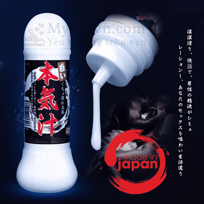 Gel bôi trơn cao cấp mô phỏng tinh dịch Magic Eyes 360ml xuất xứ Nhật Bản