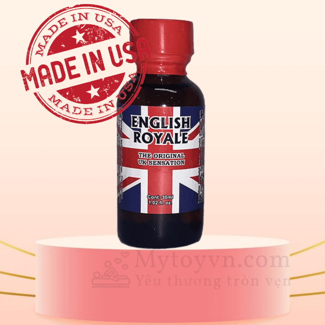 English Royale Poppers 30ml - Made In Usa