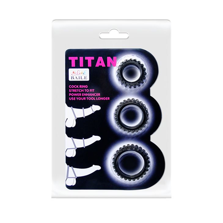 Vòng đeo dương vật Titan Baile phiên bản mỏng và dai hơn