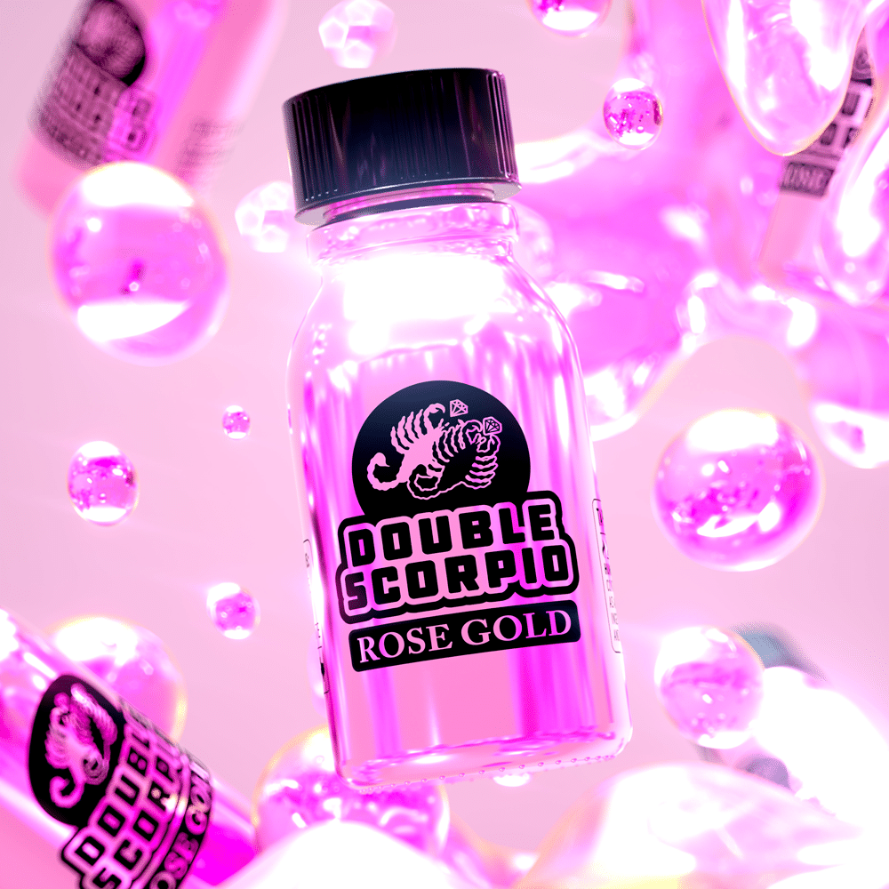 Popper Double Scorpio Rose Gold - Made In Usa