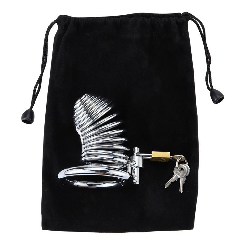 Khóa trinh tiết bằng kim loại hình xoắn ốc chắc chắn sáng đẹp 40mm