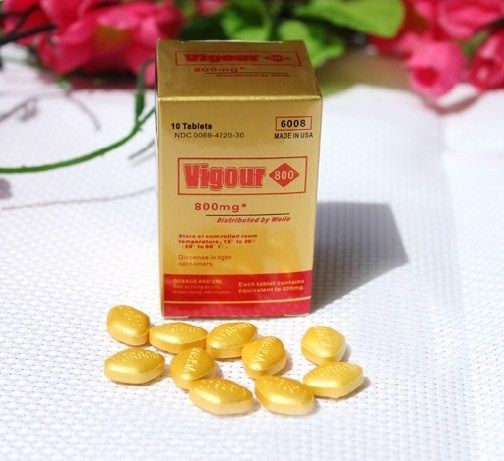 Thuốc cường dương Vigour 800mg tăng cường sinh lý nam