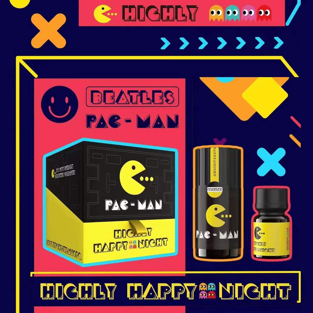 Popper tăng hưng phấn Pacman 40ml + 10ml