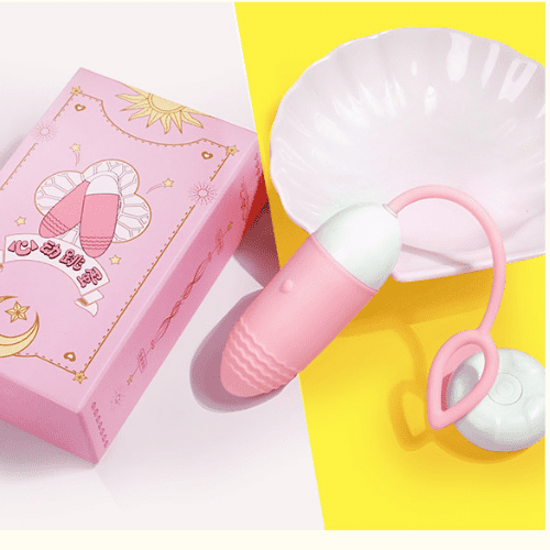 Trứng rung tình yêu MizzZee 10 tần số có chế độ sưởi ấm