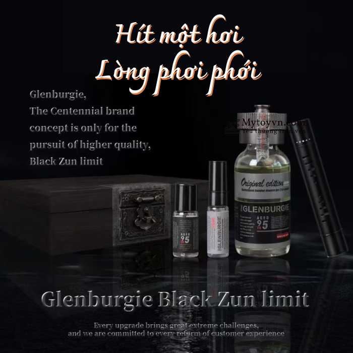 Popper hộp gỗ - Glenburgie Black Zun Limit - Mạnh mẽ, đê mê khó cưỡng