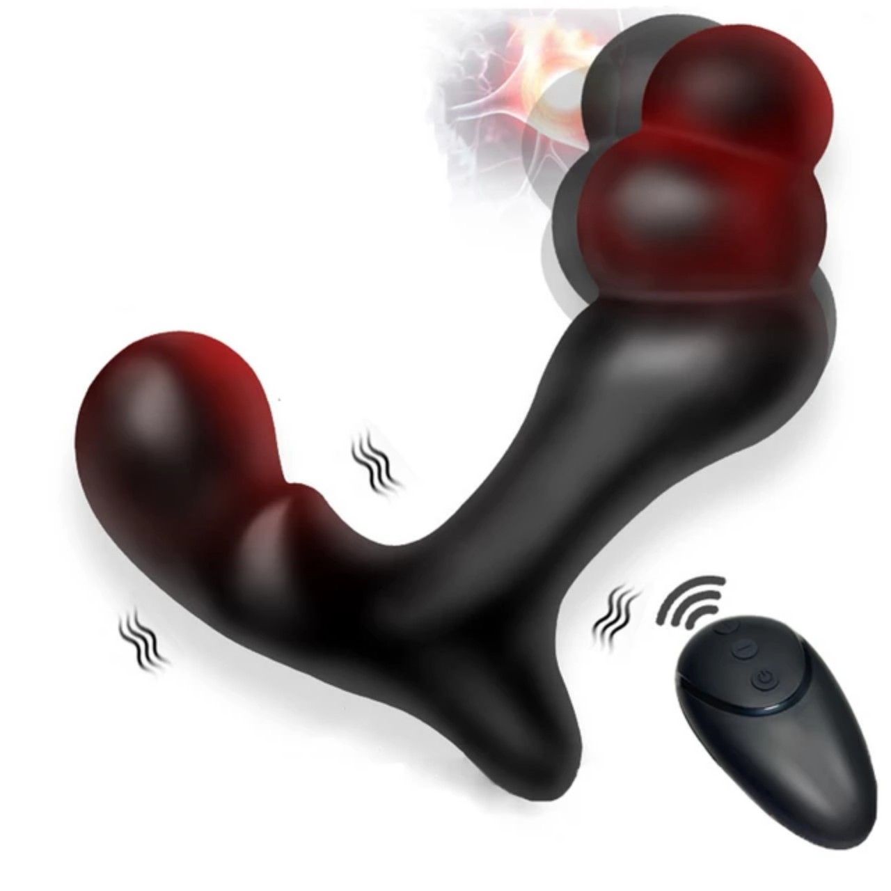 King Of Fried Black Court Prostate Massager - Kích thích tuyến tiền liệt