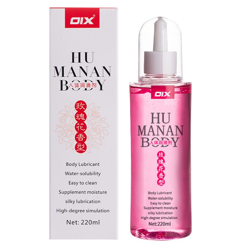 Gel bôi trơn cao cấp Human Body OIX hương hoa hồng 220ml