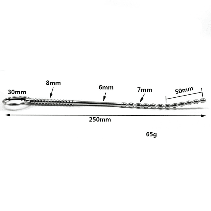 Sounding inox kích thích niệu đạo 250mm - S105
