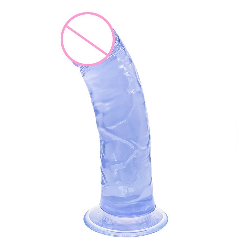 Dương vật giả không dái màu xanh ngọc đường kính 5cm