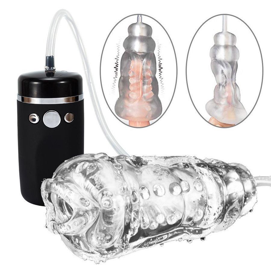 Máy bú cu rung hút thủ dâm cho nam Louge LG - 115C