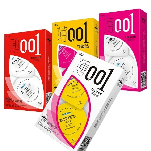 Bao cao su cao cấp YES 001 mỏng nhẹ hoàn hảo