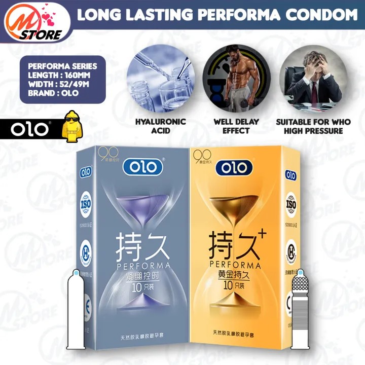 OLO Condom - Siêu mỏng, kéo dài thời gian quan hệ bảo vệ an toàn