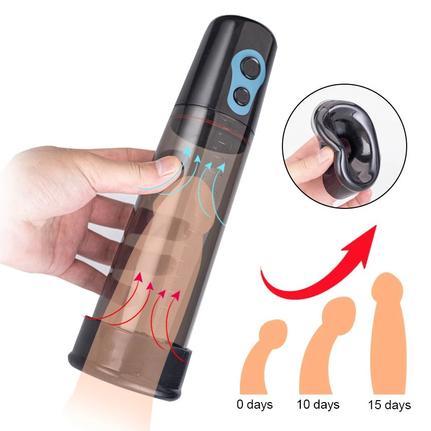 Máy tập tự động giúp tăng kích thước dương vật Auto Penis Enlarger Pump