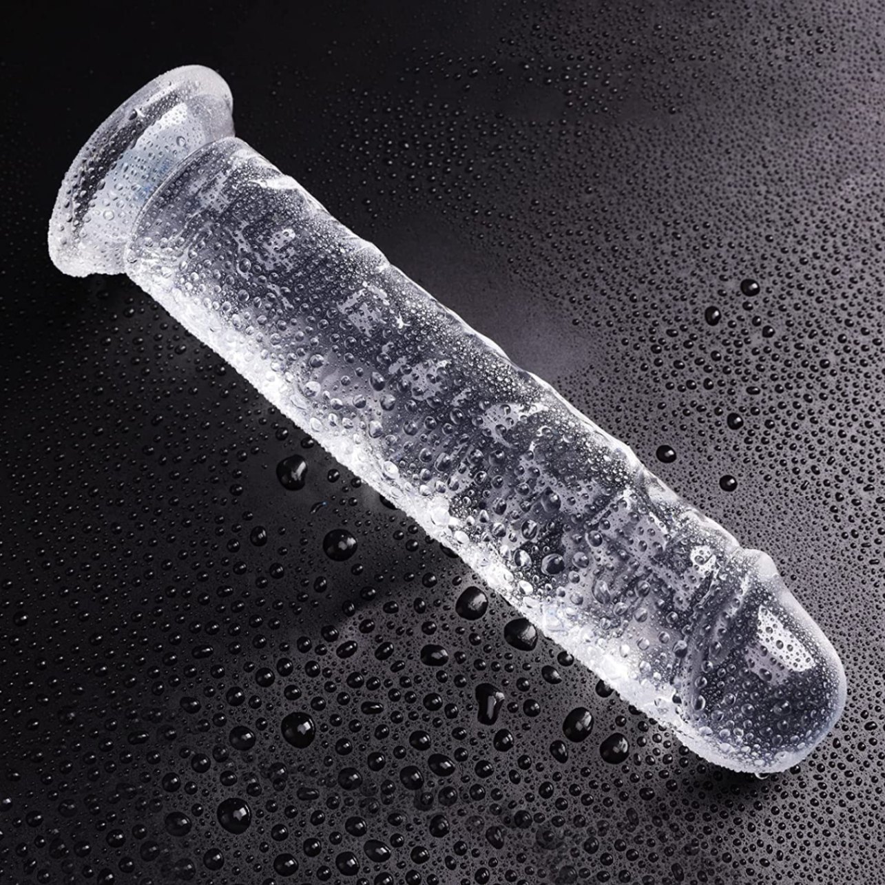 Dương vật giả trong suốt dẻo dai 21,5cm giá tốt