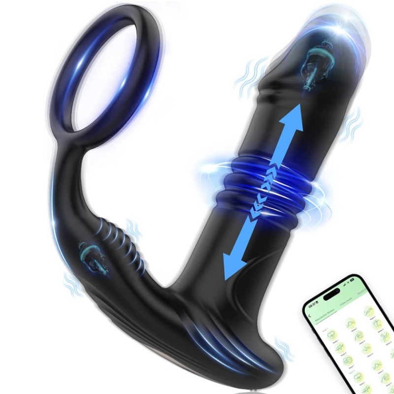 Anal Plug rung thụt điều khiển thông minh qua app di động