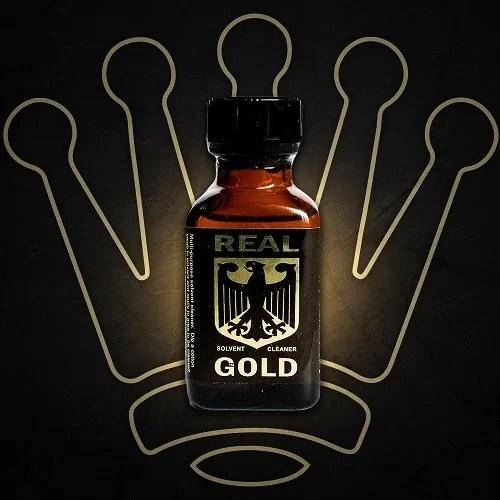 Real Gold Poppers 30ml - Made In Usa