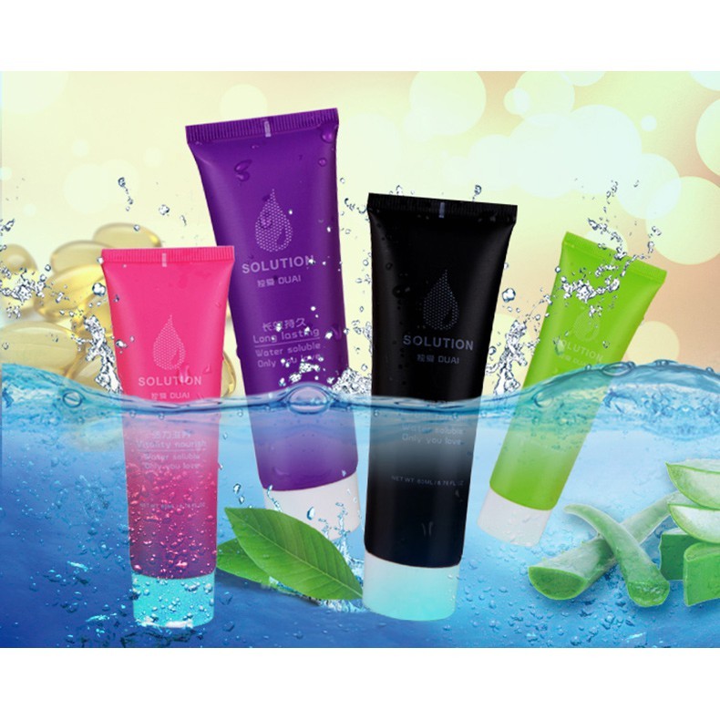 Gel bôi trơn gốc nước tuýt 60ml chất lượng trơn mướt