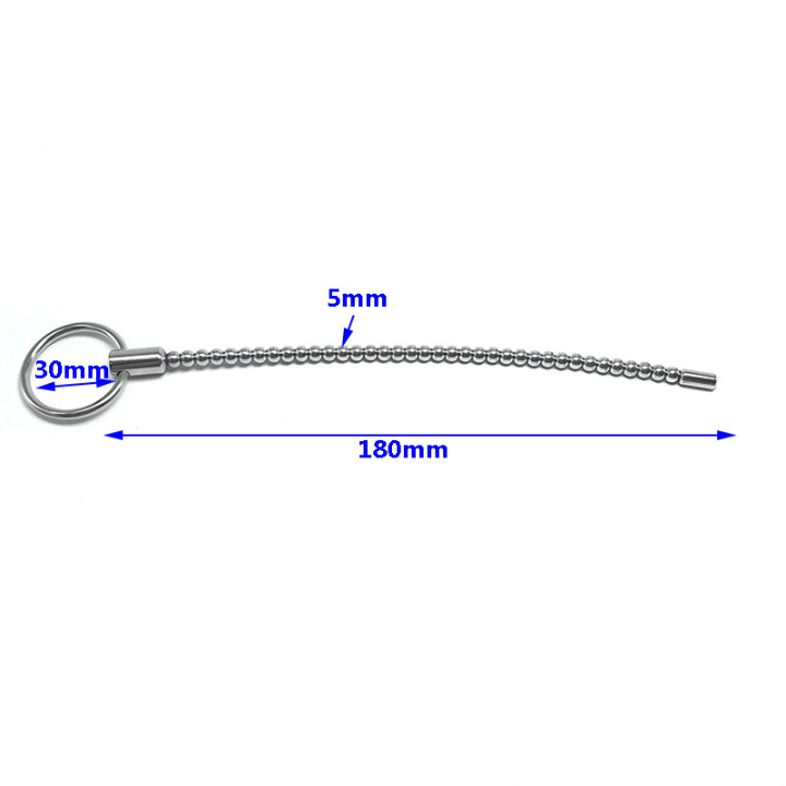 Que kích thích niệu đạo Inox cao cấp 18cm