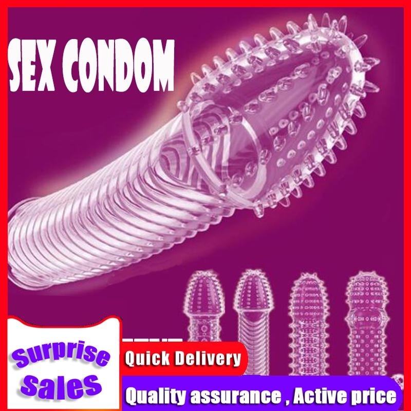 Bao cao su đôn đầu gai silicon trong suốt